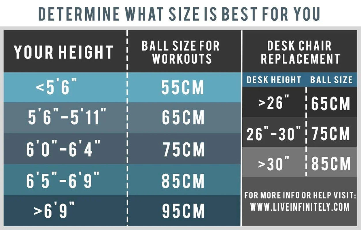 Exercise Ball Extra Thick Workout Pregnancy Ball Chair for Home Workout (Gray, 85Cm)